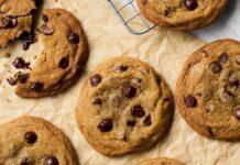 Печиво з шоколадною крихтою на коричневій олії: рецепт як у пекарні